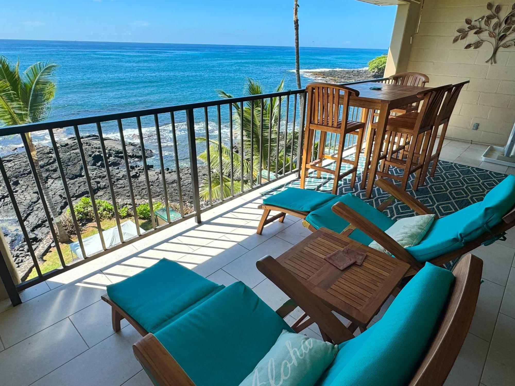 Oceanfront Luxury Condo Kailua-Kona Esterno foto